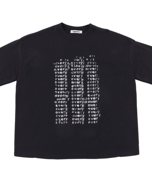 Figments（フィグメンツ）の「everyロンT（Tシャツ/カットソー・レディース・ブラック/ホワイト・FREE）」の6枚目の写真