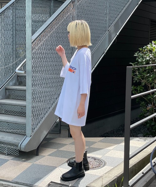 tシャツ 「ZOZO限定」「BNCP」陰陽ロゴプリントTシャツ レディース メンズ CIAOPANIC tシャツ 「ZOZO限定」「BNCP」陰陽ロゴプリントT