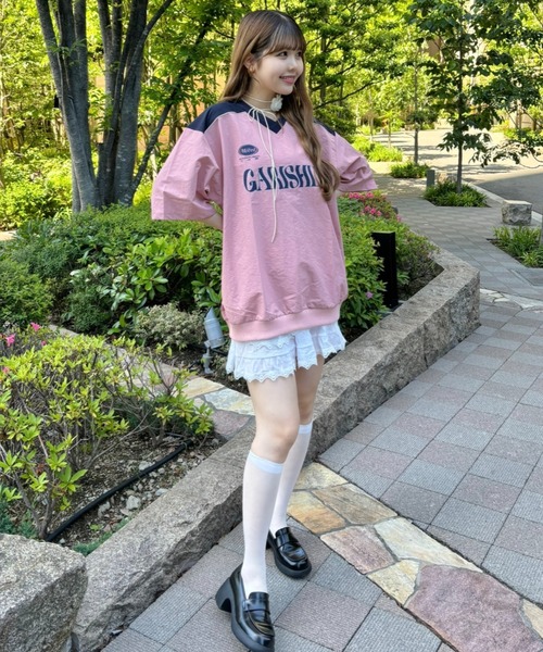 ミニスカには必須！程よい透け感◎】シアー素材 ナイロンハイソックス