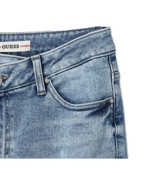 Guess(ゲス)の「Obi Variation Wide Denim Pants(デニムパンツ・レディース・ライトブルー・25inch/26inch/28inch/27inch)」の6枚目の写真