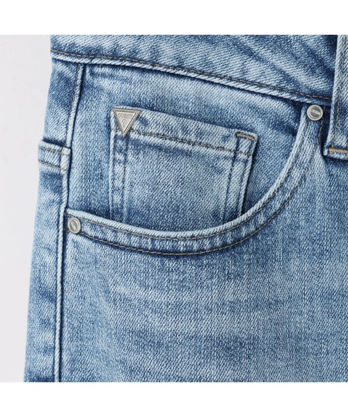 Guess(ゲス)の「Obi Variation Wide Denim Pants(デニムパンツ・レディース・ライトブルー・25inch/26inch/28inch/27inch)」の8枚目の写真