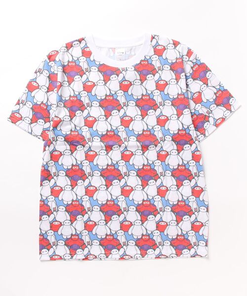 Disney(ディズニー)の「【 Disney 】 ディズニーキャラクター 総柄Tシャツ 23B(Tシャツ/カットソー・レディース・その他3/その他2/その他1・LARGE/X-LARGE)」の3枚目の写真