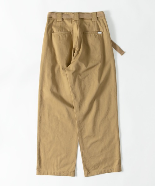 MUHET（ミュエータ）の「ベルト付きチノパンツ（チノパンツ・レディース・オフホワイト/ネイビー/ベージュ・SMALL/MEDIUM/X-LARGE）」の11枚目の写真