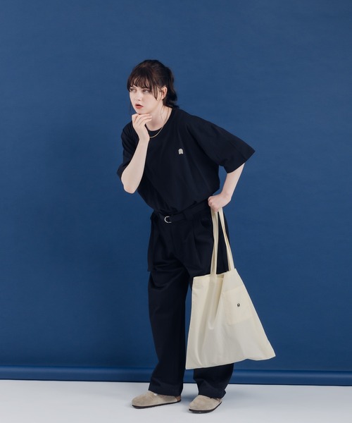 MUHET（ミュエータ）の「ベルト付きチノパンツ（チノパンツ・レディース・オフホワイト/ネイビー/ベージュ・SMALL/MEDIUM/X-LARGE）」の18枚目の写真
