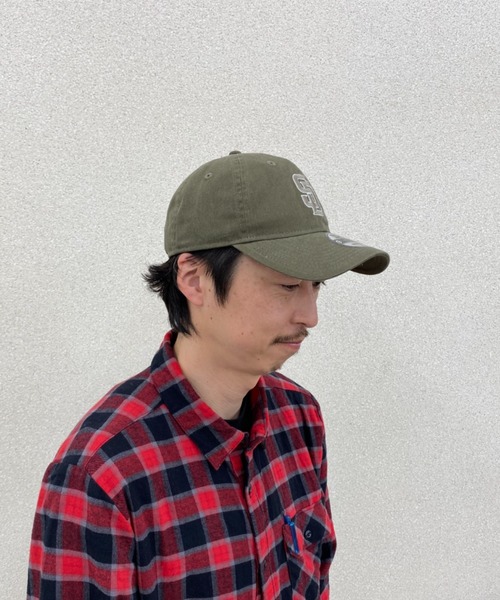 NEW ERA（ニューエラ）の「NEW ERA/ニューエラ キャップ 9TWENTY クロスストラップ サンディエゴ・パドレス ムラサキスポーツ カスタムカラー 13731671（キャップ・メンズ・グリーン・FREE）」の8枚目の写真