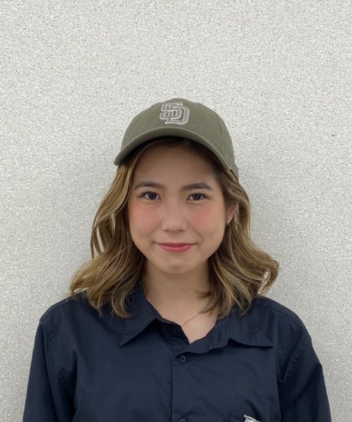 NEW ERA（ニューエラ）の「NEW ERA/ニューエラ キャップ 9TWENTY クロスストラップ サンディエゴ・パドレス ムラサキスポーツ カスタムカラー 13731671（キャップ・メンズ・グリーン・FREE）」の7枚目の写真