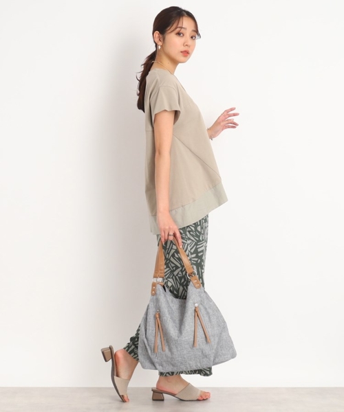 SHOO・LA・RUE(シューラルー)の「◆バルーントートバッグ(トートバッグ・レディース・グレー/ブラック系2/ブルー系2/ベージュ・00)」の3枚目の写真