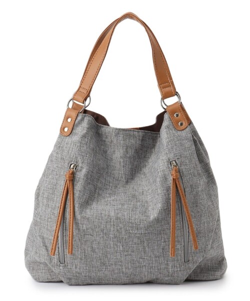 SHOO・LA・RUE(シューラルー)の「◆バルーントートバッグ(トートバッグ・レディース・グレー/ブラック系2/ブルー系2/ベージュ・00)」の18枚目の写真