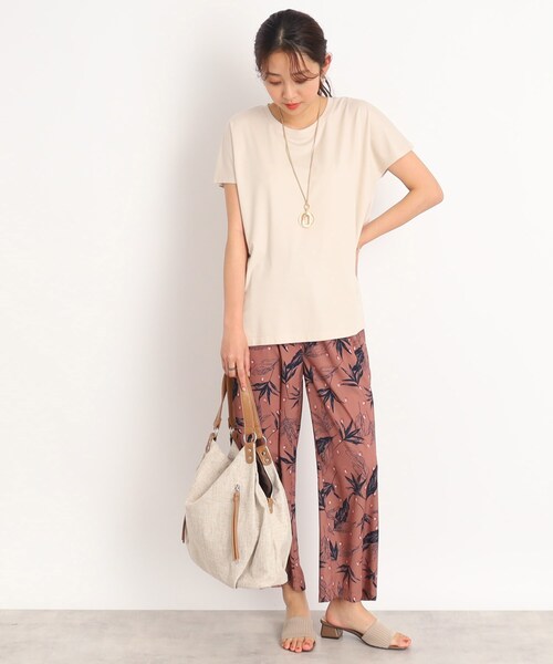 SHOO・LA・RUE(シューラルー)の「◆バルーントートバッグ(トートバッグ・レディース・グレー/ブラック系2/ブルー系2/ベージュ・00)」の9枚目の写真