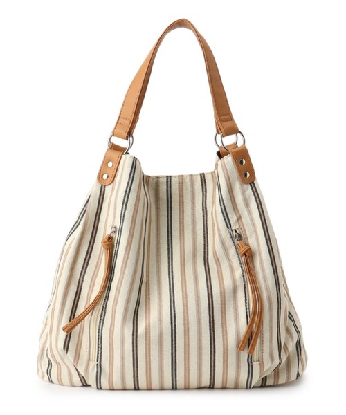 SHOO・LA・RUE(シューラルー)の「◆バルーントートバッグ(トートバッグ・レディース・グレー/ブラック系2/ブルー系2/ベージュ・00)」の14枚目の写真