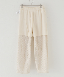 未使用級✨Sara mallika サラマリカ　2023SS　レースパンツ 美品【Sara mallika】 レースリラックスパンツ - メルカリ