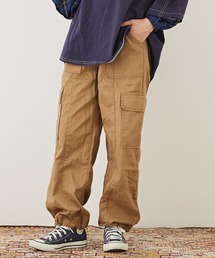 CUBE SUGAR | WEB限定コットンツイル裾絞りイージーカーゴパンツ(カーゴパンツ)