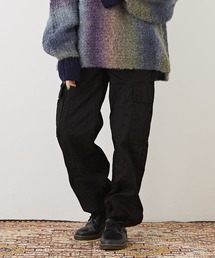 CUBE SUGAR | WEB限定コットンツイル裾絞りイージーカーゴパンツ(カーゴパンツ)