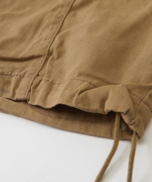 CUBE SUGAR（キューブシュガー）の「WEB限定コットンツイル裾絞りイージーカーゴパンツ（カーゴパンツ・レディース・ブラック/ベージュ/カーキ・M/L）」の21枚目の写真