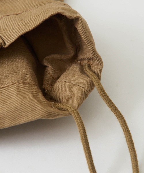 CUBE SUGAR（キューブシュガー）の「WEB限定コットンツイル裾絞りイージーカーゴパンツ（カーゴパンツ・レディース・ブラック/ベージュ/カーキ・M/L）」の22枚目の写真