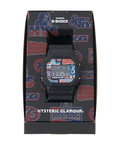 HYSTERIC GLAMOUR（ヒステリックグラマー）の「G-SHOCK×HYSTERIC/DW-5600 HYSTERIC GARAGE（デジタル腕時計・メンズ・ブラック・FREE）」の5枚目の写真
