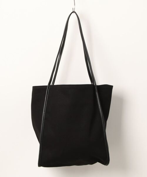 CONVERSE（コンバース）の「CONVERSE　ARCH LOGO TOTE BAG L（トートバッグ・メンズ・ブラック/オフホワイト・FREE）」の3枚目の写真