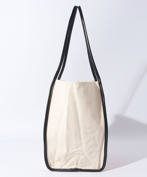 CONVERSE（コンバース）の「CONVERSE　ARCH LOGO TOTE BAG L（トートバッグ・メンズ・ブラック/オフホワイト・FREE）」の10枚目の写真