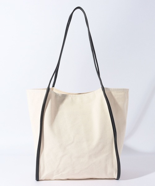 CONVERSE（コンバース）の「CONVERSE　ARCH LOGO TOTE BAG L（トートバッグ・メンズ・ブラック/オフホワイト・FREE）」の11枚目の写真