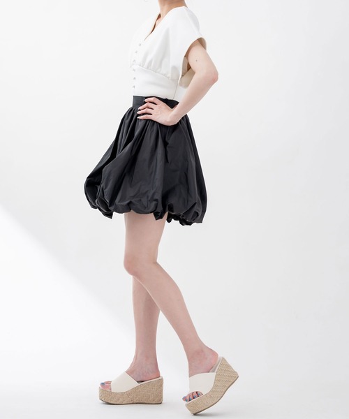 【qumerry. キュメリ】バックレースアップトップス/試着のみ美品/大人可愛 qumerry.（キュメリ）の「バックレースアップトップス（その他