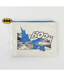 TOM&JERRY（トムアンドジェリー）の「TOM and JERRY as Batman & Superman×Flapperマッシュアップフラットポーチ（ポーチ）」