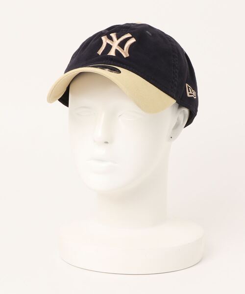 NEW ERA（ニューエラ）の「【NEW ERA】Washed Duck 9THIRTY Cloth Strap ニューヨーク・ヤンキース（キャップ・メンズ・ブラック/ネイビー・FREE）」の2枚目の写真