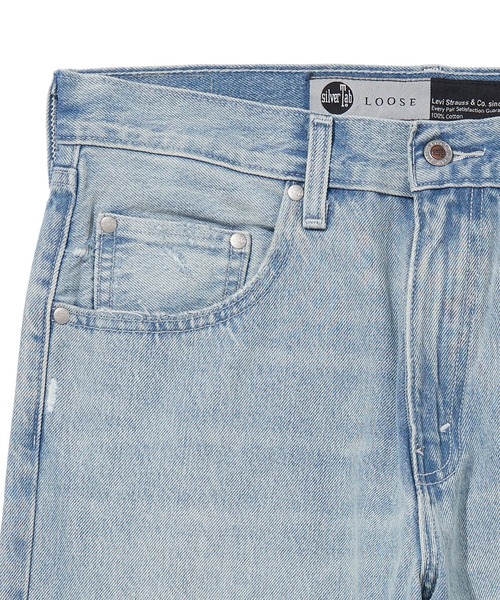 リーバイス デニム ルーズ Levi's silver W36 L32 古着 リーバイス SILVERTAB ルーズフィット デニム LOOSE W36 新品