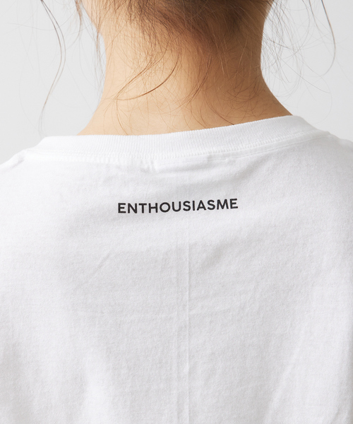 Rouge vif Anna（ルージュヴィフアンナ）の「コンパクトロゴＴシャツ（Tシャツ/カットソー・レディース・チャコールグレー/レッド・フリー）」の22枚目の写真