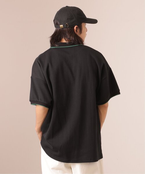 DOUBLE NAME（ダブルネーム）の「m:rex ミニ恐竜ワッペンポロシャツ/ユニセックス可（ポロシャツ・レディース・ブラック/ベージュ/ネイビー/グリーン/キナリ・FREE）」の17枚目の写真