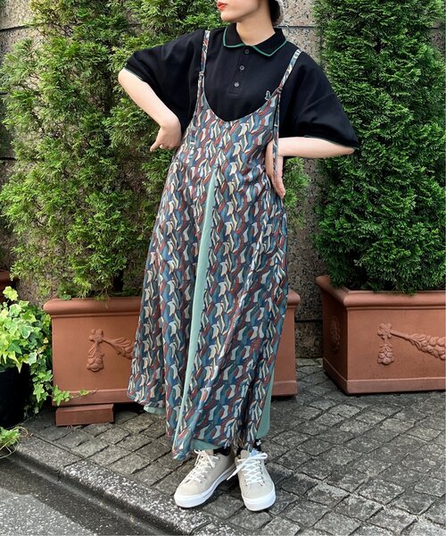 DOUBLE NAME（ダブルネーム）の「m:rex ミニ恐竜ワッペンポロシャツ/ユニセックス可（ポロシャツ・レディース・ブラック/ベージュ/ネイビー/グリーン/キナリ・FREE）」の20枚目の写真