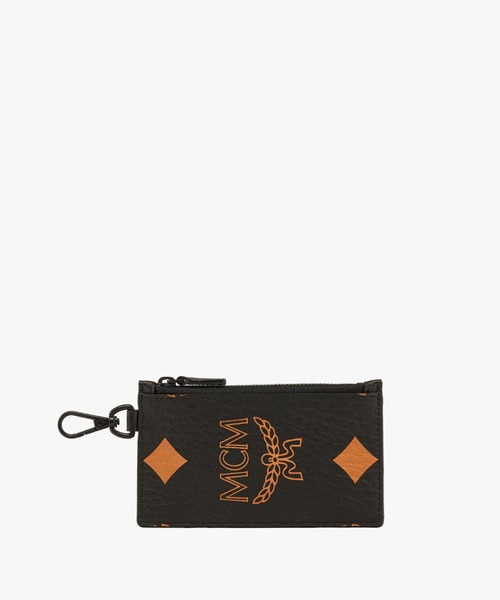『MCM 』 Aren カードケース  MYAESTA04 Mini N/S Card Case in Visetos Original Black | MCM ®US