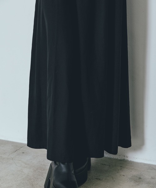 PAGEBOY(ページボーイ)の「ウエストタックジャンスカ(ジャンパースカート・レディース・チャコールグレー/ブラック・FREE)」の6枚目の写真