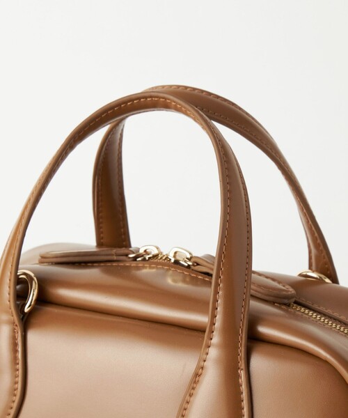 green label relaxing（グリーンレーベルリラクシング）の「クラシック ボストンバッグ（ショルダーバッグ・レディース・ライトブルー/ベージュ/ブラック・FREE）」の16枚目の写真