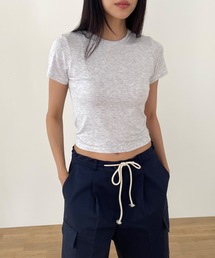 ベーシッククロップドコンパクトT