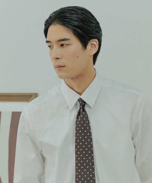 GLOBAL WORK(グローバルワーク)の「ブロードシャツ/Salon de GW/963204(シャツ/ブラウス・メンズ・サックスブルー/オフホワイト/ブルー系その他/ブラック・MEDIUM/SMALL/X-LARGE/LARGE)」の2枚目の写真