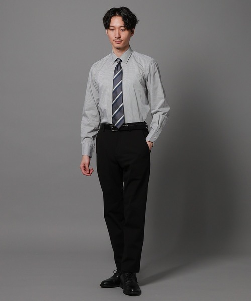 GLOBAL WORK(グローバルワーク)の「ブロードシャツ/Salon de GW/963204(シャツ/ブラウス・メンズ・サックスブルー/オフホワイト/ブルー系その他/ブラック・MEDIUM/SMALL/X-LARGE/LARGE)」の16枚目の写真