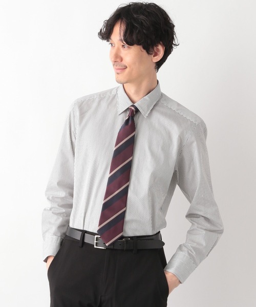 GLOBAL WORK(グローバルワーク)の「ブロードシャツ/Salon de GW/963204(シャツ/ブラウス・メンズ・サックスブルー/オフホワイト/ブルー系その他/ブラック・MEDIUM/SMALL/X-LARGE/LARGE)」の21枚目の写真