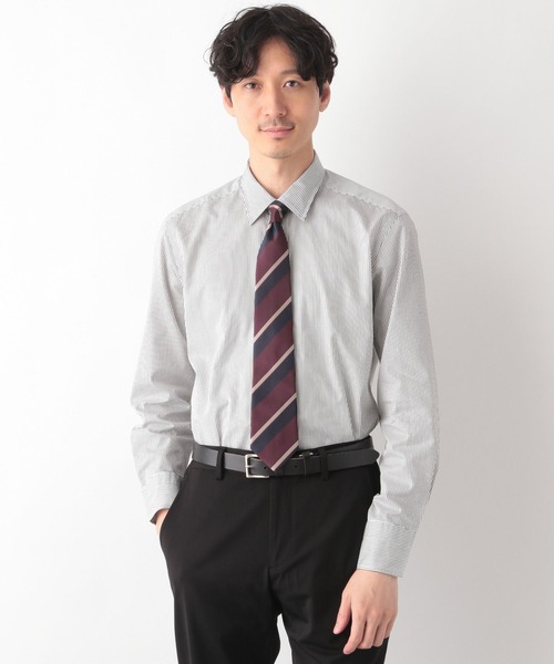 GLOBAL WORK(グローバルワーク)の「ブロードシャツ/Salon de GW/963204(シャツ/ブラウス・メンズ・サックスブルー/オフホワイト/ブルー系その他/ブラック・MEDIUM/SMALL/X-LARGE/LARGE)」の22枚目の写真