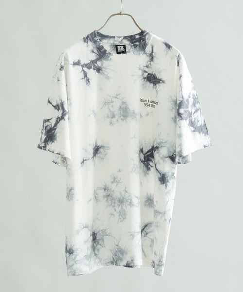 Russell Athletic（ラッセルアスレティック）の「RUSSELL ATHLETIC タイダイTシャツ（Tシャツ/カットソー・メンズ・ブルー系その他/ブラック系その他・LARGE/MEDIUM）」の5枚目の写真