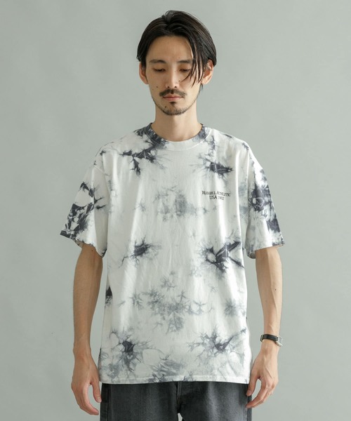 Russell Athletic（ラッセルアスレティック）の「RUSSELL ATHLETIC タイダイTシャツ（Tシャツ/カットソー・メンズ・ブルー系その他/ブラック系その他・LARGE/MEDIUM）」の10枚目の写真