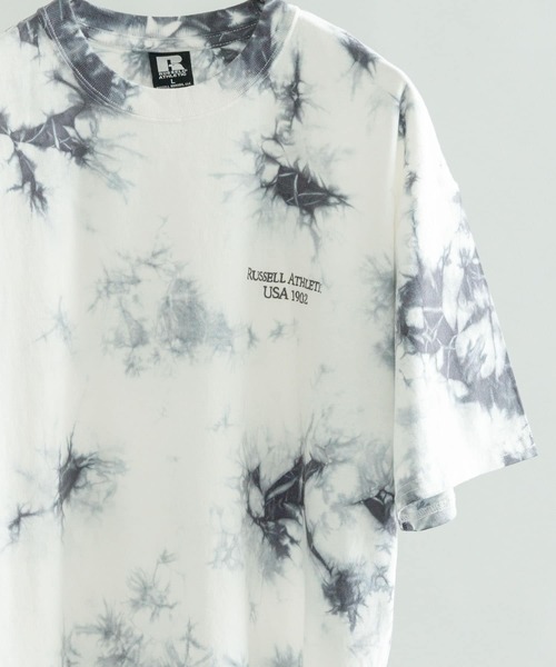 Russell Athletic（ラッセルアスレティック）の「RUSSELL ATHLETIC タイダイTシャツ（Tシャツ/カットソー・メンズ・ブルー系その他/ブラック系その他・LARGE/MEDIUM）」の13枚目の写真