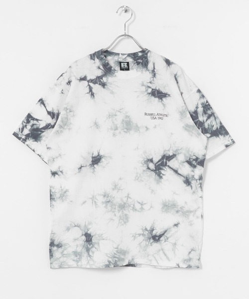 Russell Athletic（ラッセルアスレティック）の「RUSSELL ATHLETIC タイダイTシャツ（Tシャツ/カットソー・メンズ・ブルー系その他/ブラック系その他・LARGE/MEDIUM）」の15枚目の写真
