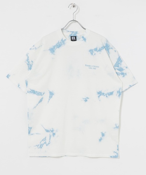 Russell Athletic（ラッセルアスレティック）の「RUSSELL ATHLETIC タイダイTシャツ（Tシャツ/カットソー・メンズ・ブルー系その他/ブラック系その他・LARGE/MEDIUM）」の16枚目の写真