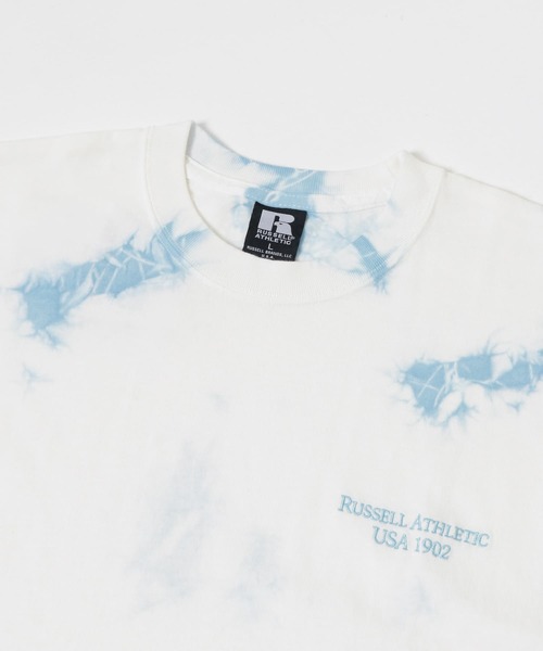 Russell Athletic（ラッセルアスレティック）の「RUSSELL ATHLETIC タイダイTシャツ（Tシャツ/カットソー・メンズ・ブルー系その他/ブラック系その他・LARGE/MEDIUM）」の17枚目の写真