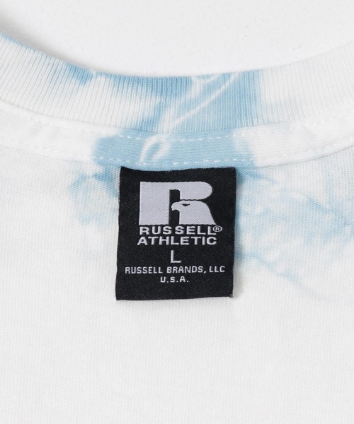 Russell Athletic（ラッセルアスレティック）の「RUSSELL ATHLETIC タイダイTシャツ（Tシャツ/カットソー・メンズ・ブルー系その他/ブラック系その他・LARGE/MEDIUM）」の22枚目の写真