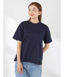 【接触冷感】リバーシャーロンボーダーTシャツ