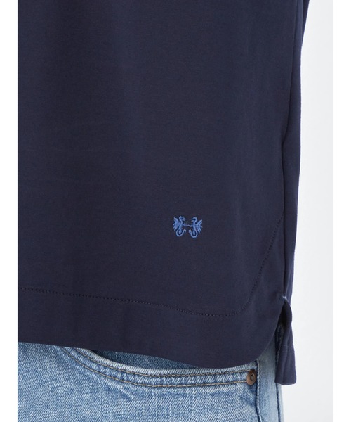 McGREGOR(マックレガー)の「【接触冷感】リバーシャーロンボーダーTシャツ(Tシャツ/カットソー・レディース・ピンク/ネイビー/ブルー/ライトイエロー/ダークブラウン/キャメル/その他9・L/M)」の13枚目の写真