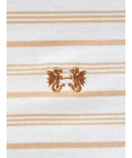 McGREGOR(マックレガー)の「【接触冷感】リバーシャーロンボーダーTシャツ(Tシャツ/カットソー・レディース・ピンク/ネイビー/ブルー/ライトイエロー/ダークブラウン/キャメル/その他9・L/M)」の18枚目の写真