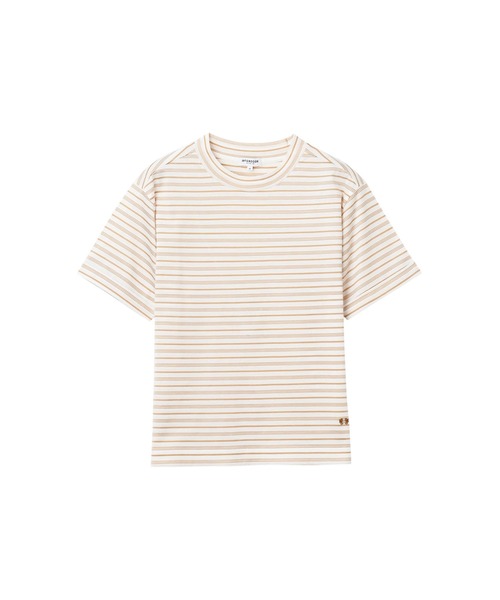 McGREGOR(マックレガー)の「【接触冷感】リバーシャーロンボーダーTシャツ(Tシャツ/カットソー・レディース・ピンク/ネイビー/ブルー/ライトイエロー/ダークブラウン/キャメル/その他9・L/M)」の19枚目の写真