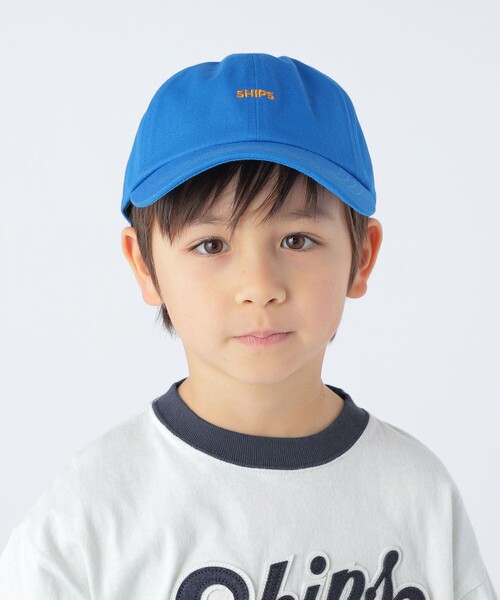 SHIPS（シップス）の「SHIPS KIDS:マイクロ ロゴ キャップ（キャップ・キッズ・ブルー/イエロー・ONE SIZE）」の9枚目の写真